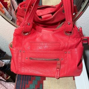 Tyler Rodan Vibrant Red Shoulder Bag